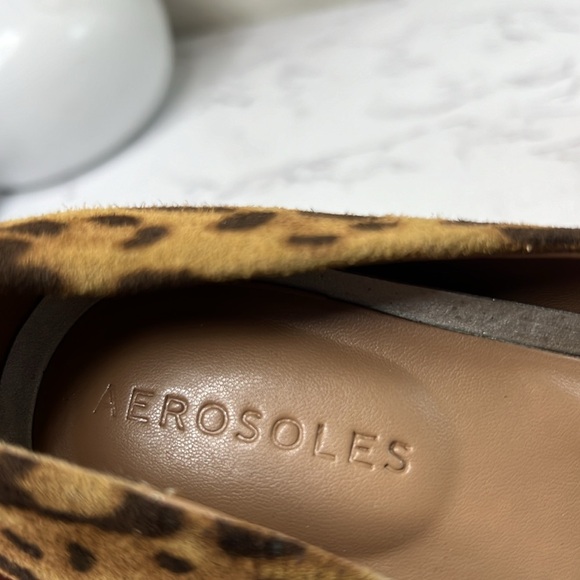 Aerosoles Bettie Cheetah Print Block Heel Women - Picture 8 of 11